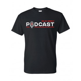 Black Podcast T-Shirt