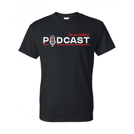 Black Podcast T-Shirt