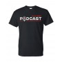 Black Podcast T-Shirt