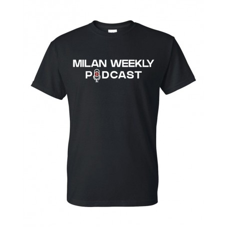 Black Milan Weekly Podcast T-Shirt