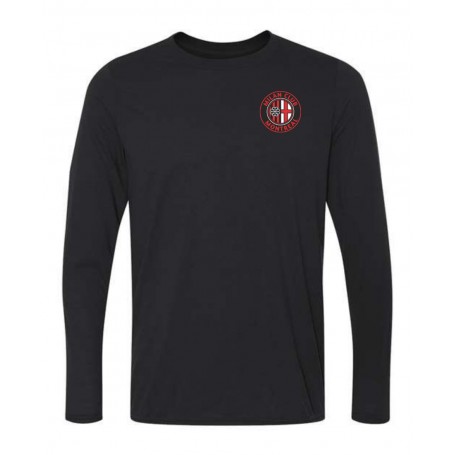 Men's MCM Black Long-Sleeve T-Shirt
